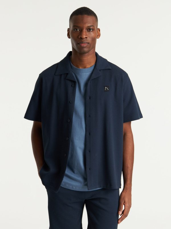 volwassenen CHASIN' Shirts korte mouw Doby Structure volwassenen CHASIN' Shirts korte mouw Doby Structure