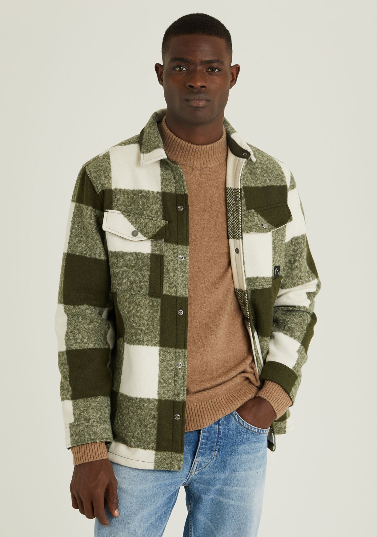 volwassenen CHASIN' Shirts lange mouw Porter Boucle