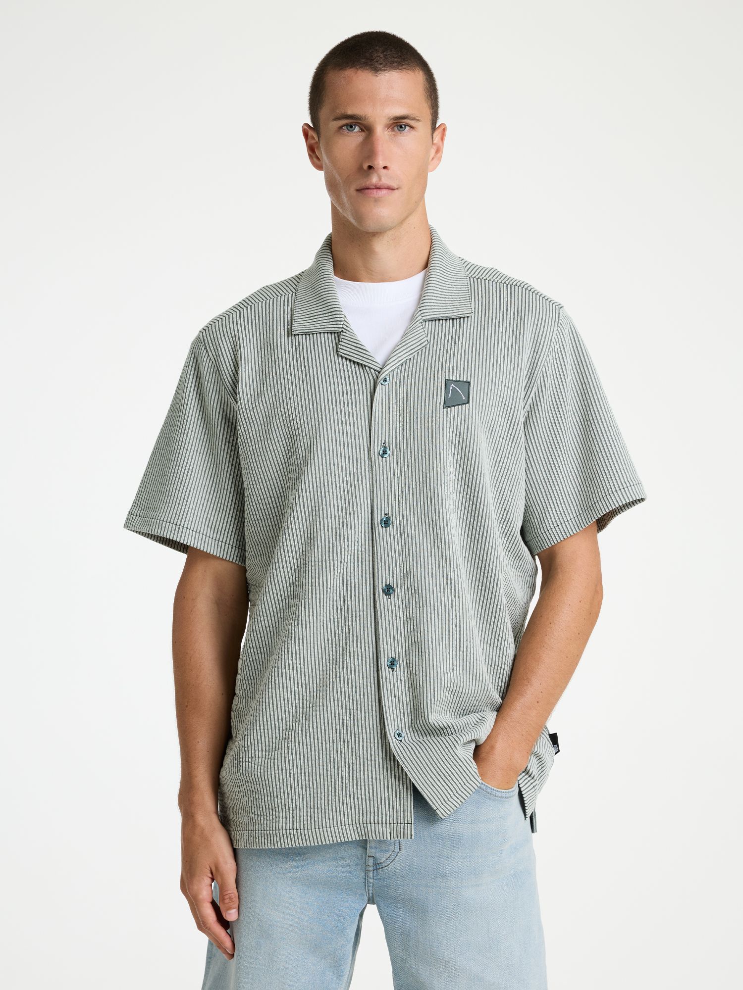 volwassenen CHASIN' Shirts korte mouw Doby Sear