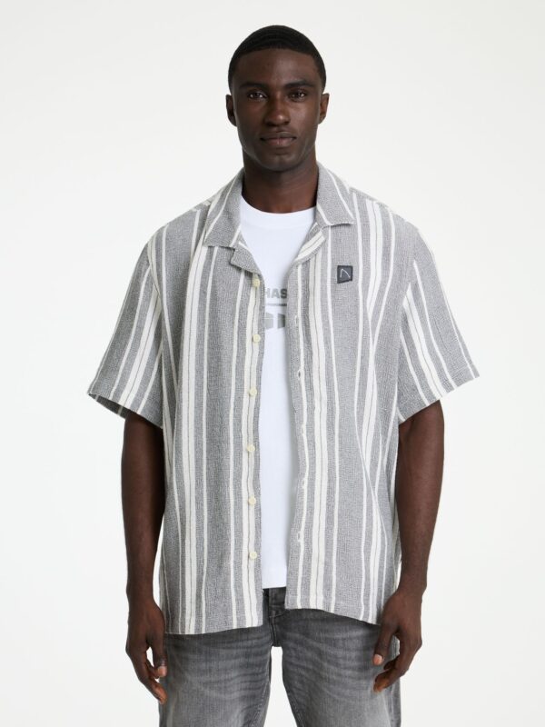 volwassenen CHASIN' Shirts korte mouw Doby Stripe