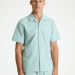 volwassenen CHASIN' Shirts korte mouw Doby Structure