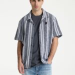 volwassenen CHASIN' Shirts korte mouw Bori Stripe