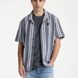 volwassenen CHASIN' Shirts korte mouw Bori Stripe