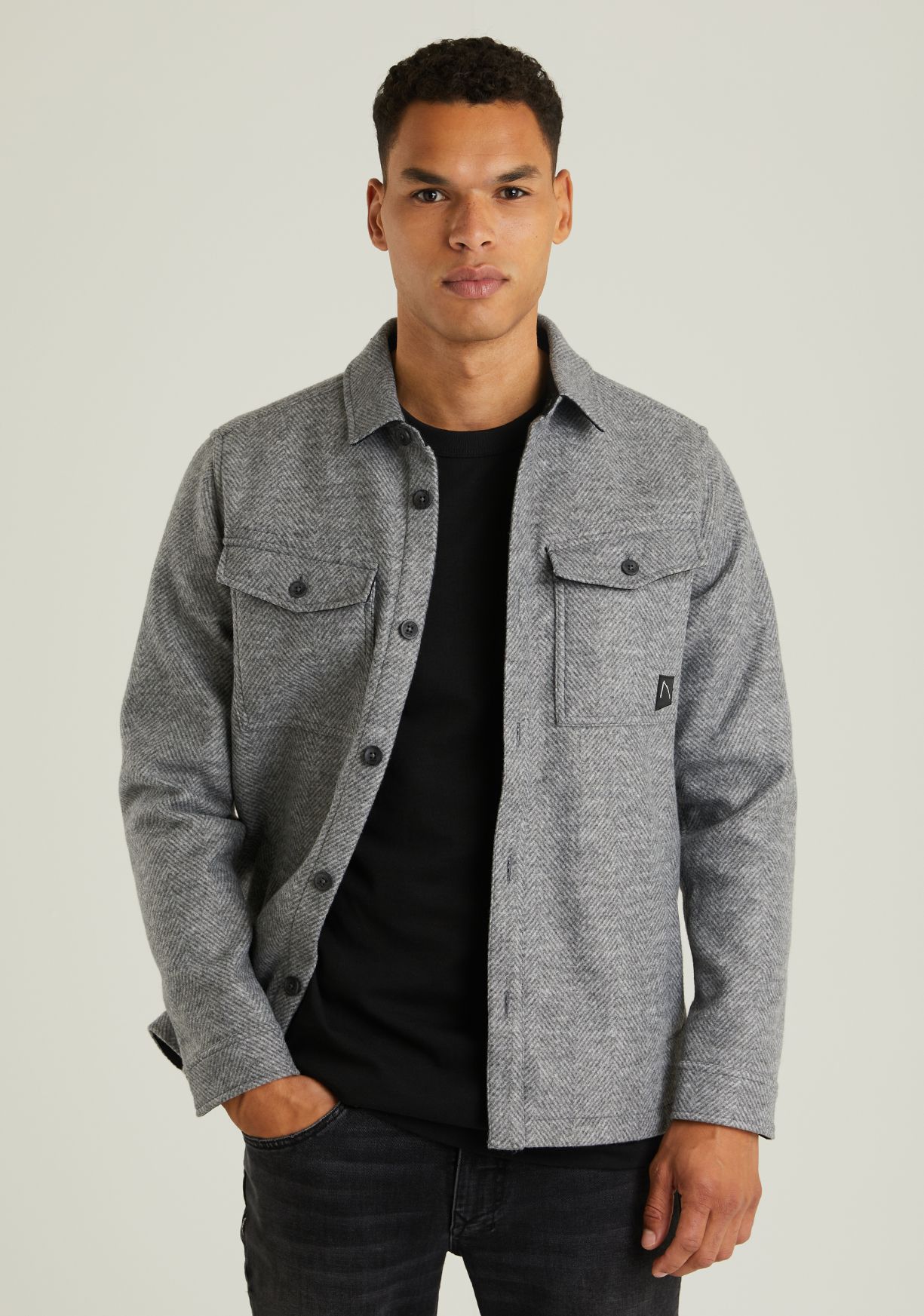 volwassenen CHASIN' Shirts lange mouw Stryke Herringbone