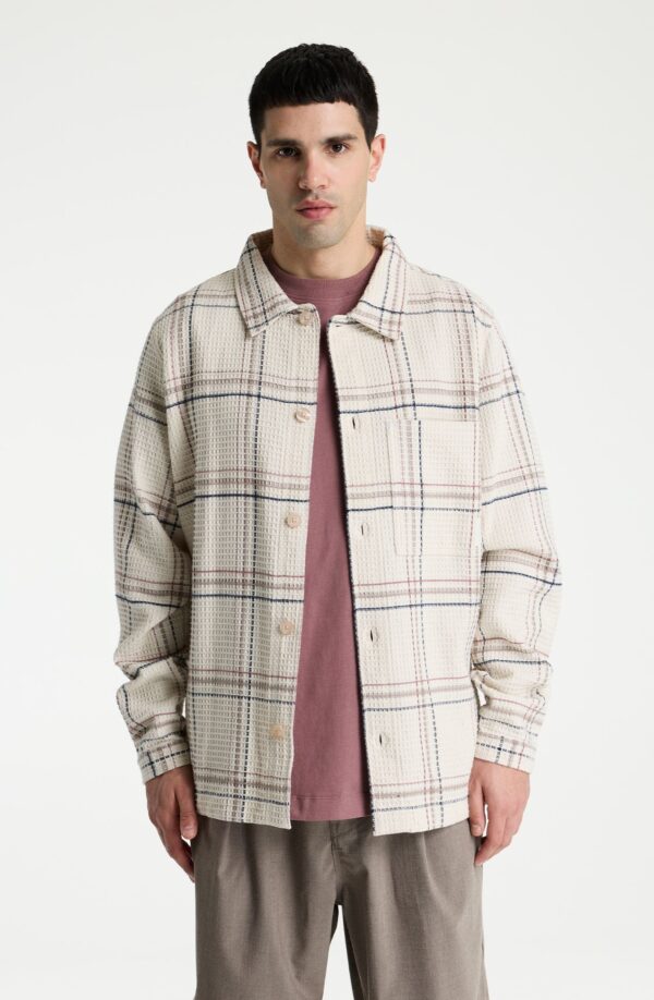 volwassenen Shirts lange mouw Jaxon Grid